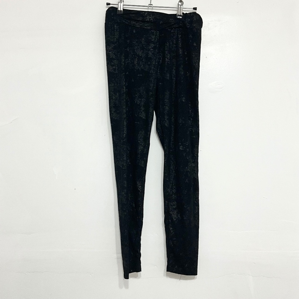 SPLENDID Girls Leggings Black Elastic Waist Size 12